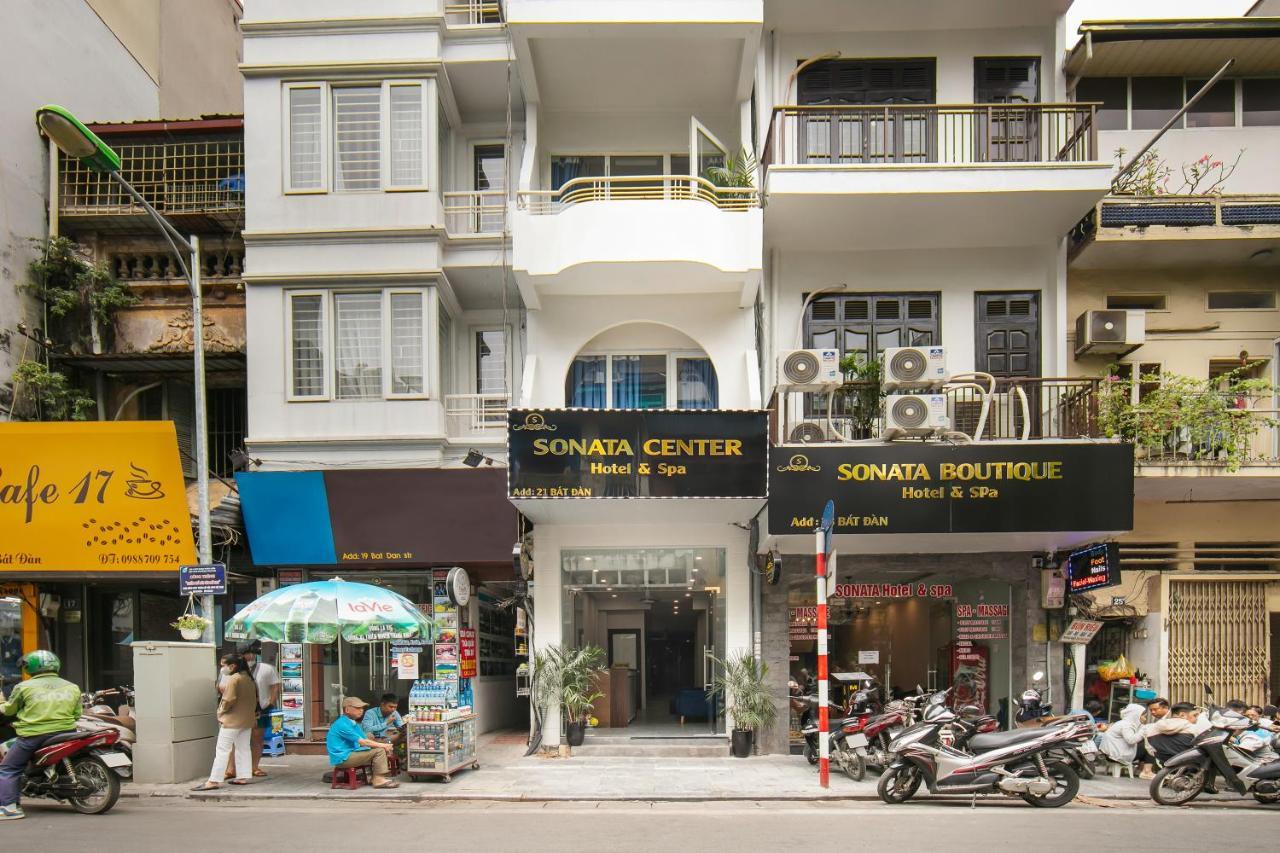 Sonata Central Hotel & Spa Hanoi Exterior foto